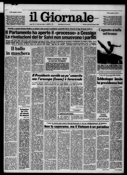 Il giornale nuovo : quotidiano del mattino